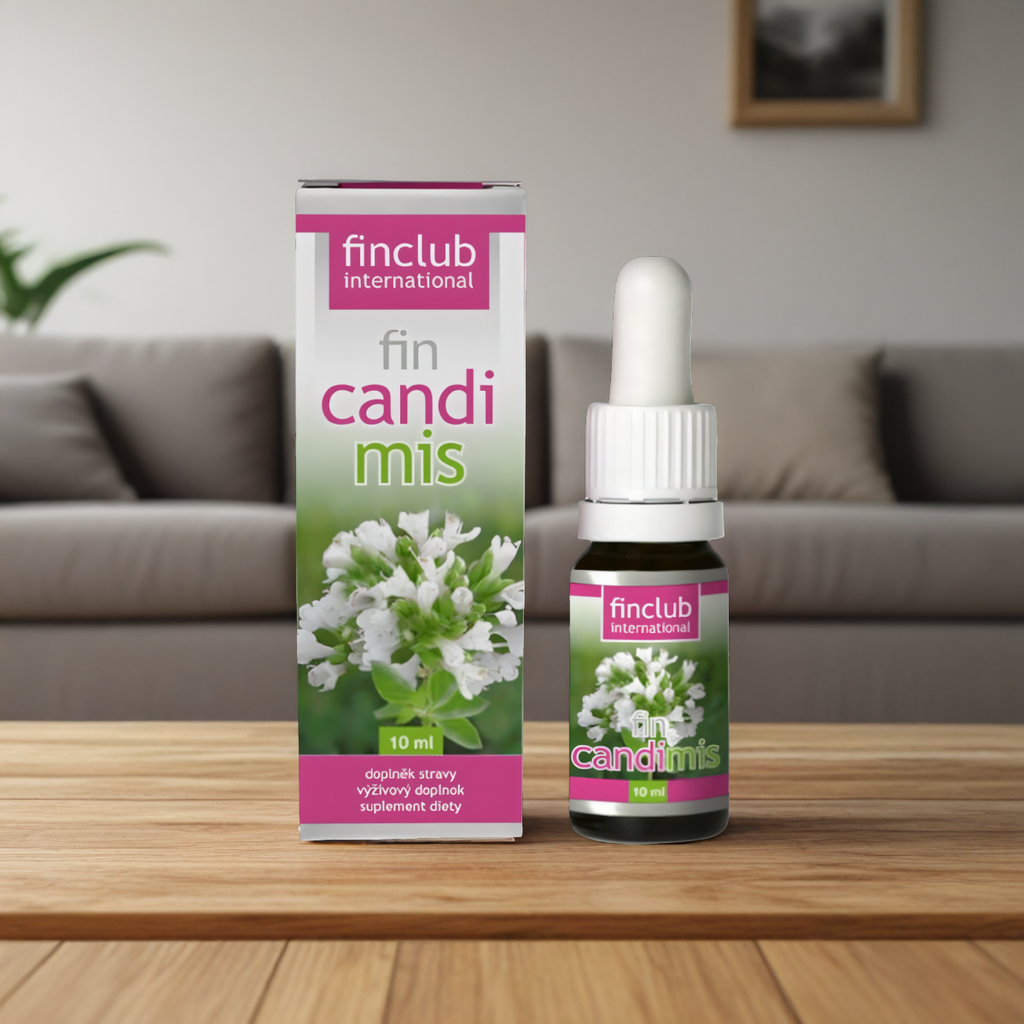Candimis Finclub Olej z oregano - Pomoc dla układu trawiennego i odpornościowego - 10 ml