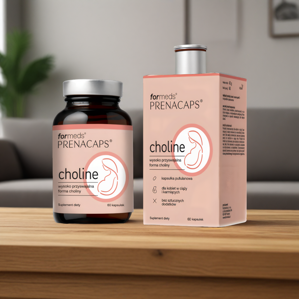 Choline Formeds Prencaps - Wysoko przysfajalna forma choliny - 60 kapsułek