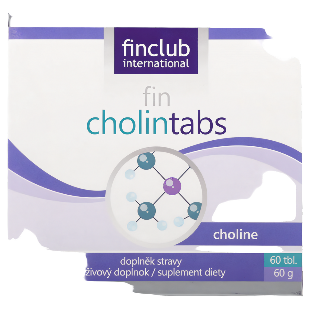 Cholintabs Finclub - Źródło choliny - 60 tabletek