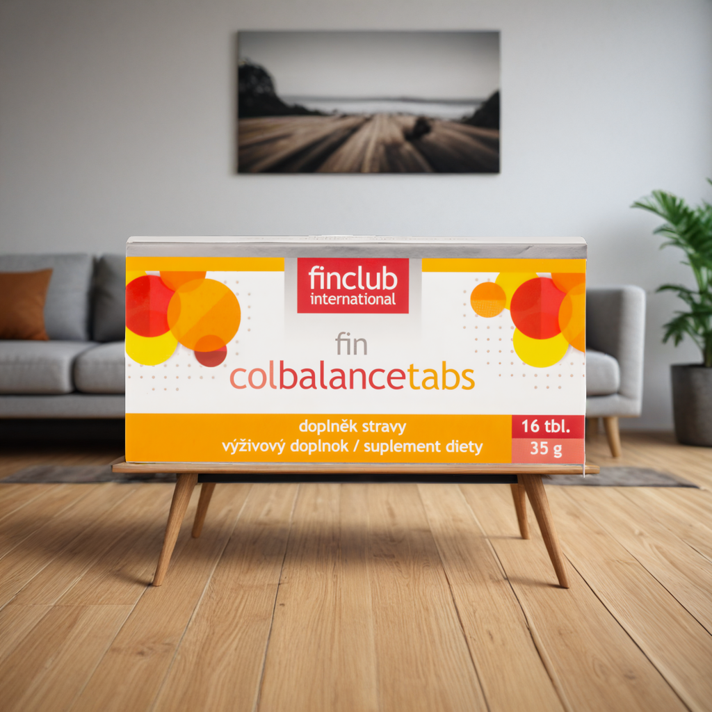 Colbalancetabs Finclub - Węglan wapnia i enzymy trawienne - 16 tabletek