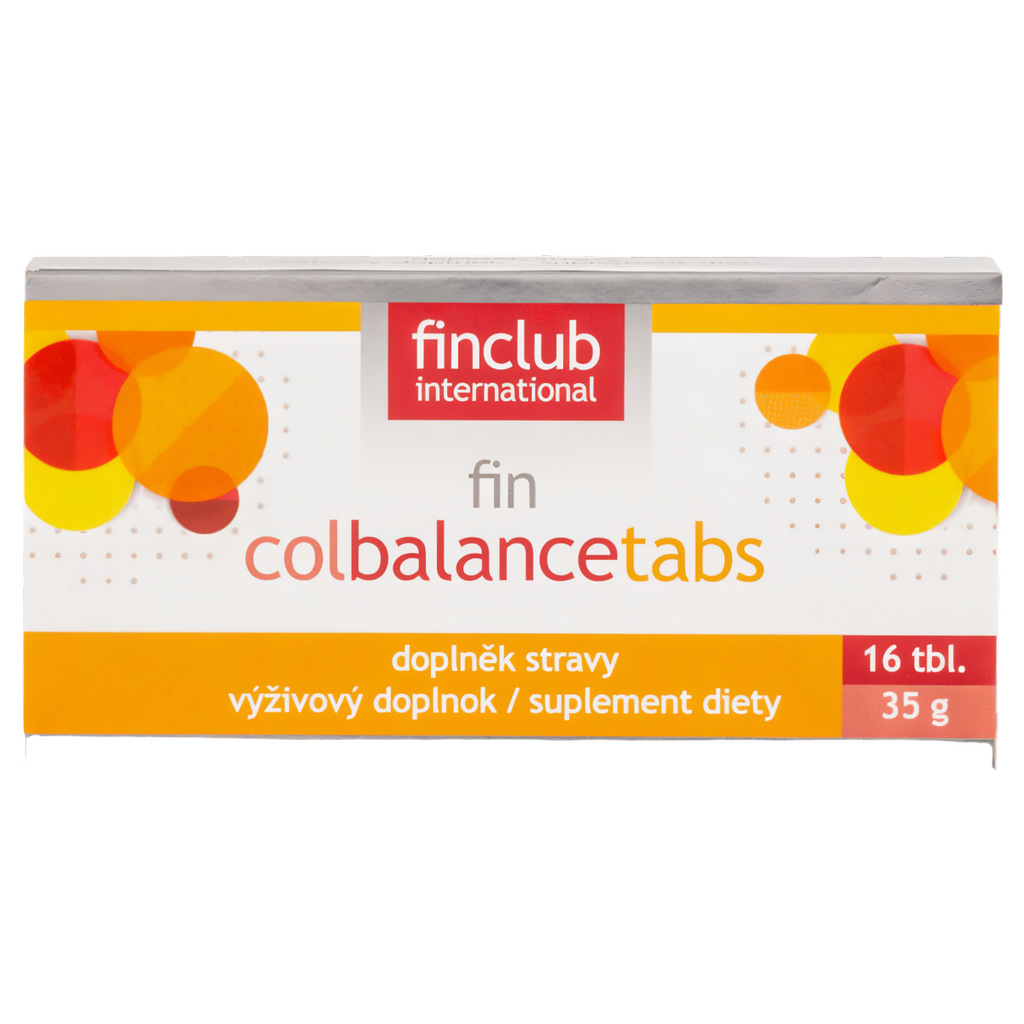 Colbalancetabs Finclub - Węglan wapnia i enzymy trawienne - 16 tabletek