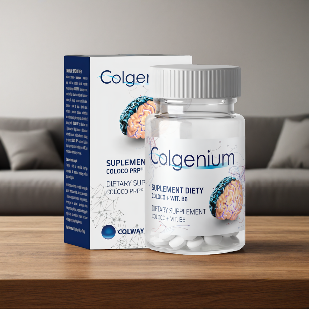 Colgenium Colway - Wspiera pamięć i koncentrację - 30 pastylek
