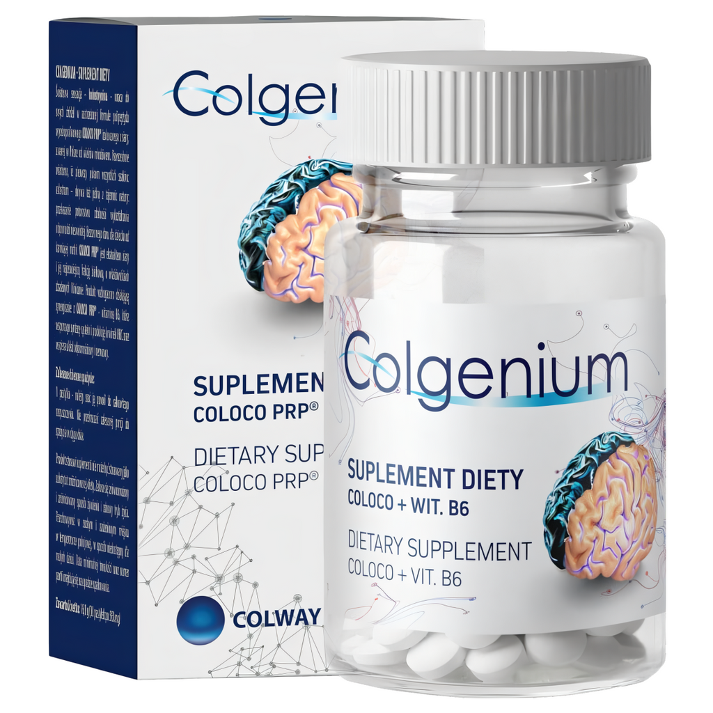 Colgenium Colway - Wspiera pamięć i koncentrację - 30 pastylek