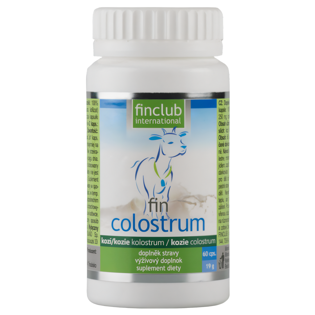 Colostrum Finclub - 100% colostrum (siara) kozy - 60 kapsułek