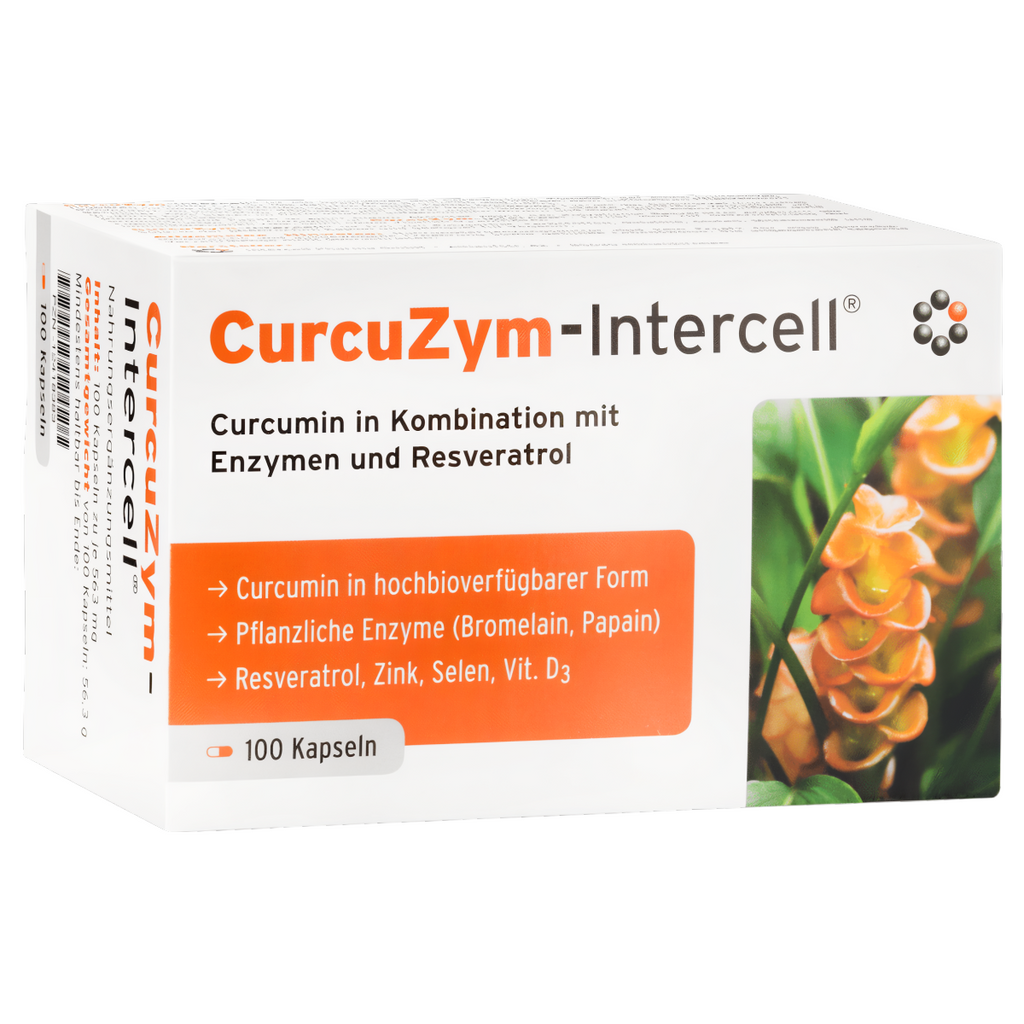 CurcuZym Intercell Mitopharma - Wyciąg z kurkumy - 30 kapsułek