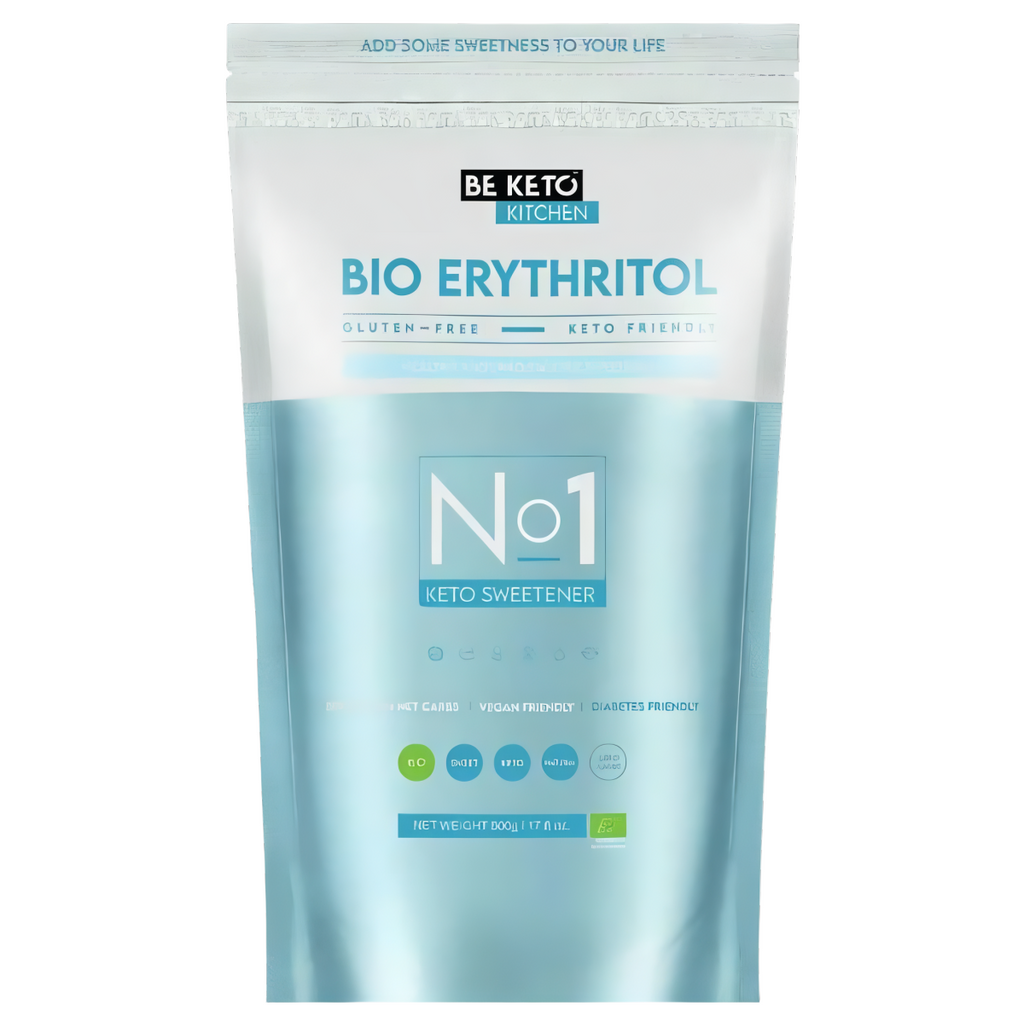 Erytrytol BeKeto - No1 Bio Organic Zaminnik cukru, zero kalorii - 500 g