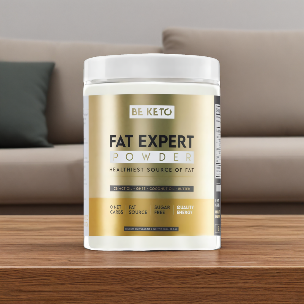 Fat Expert Powder BeKeto - Połączenie najzdrowszych tłuszczów - 300 g