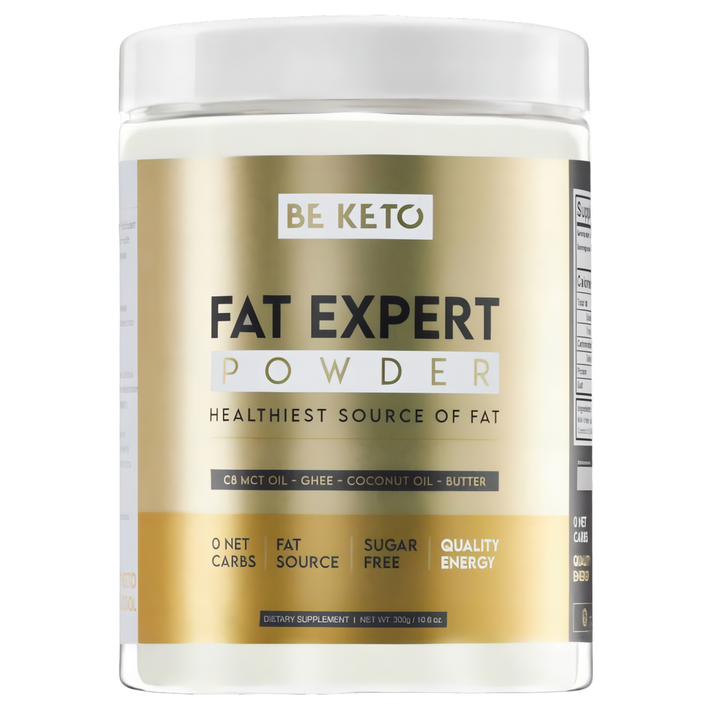Fat Expert Powder BeKeto - Połączenie najzdrowszych tłuszczów - 300 g