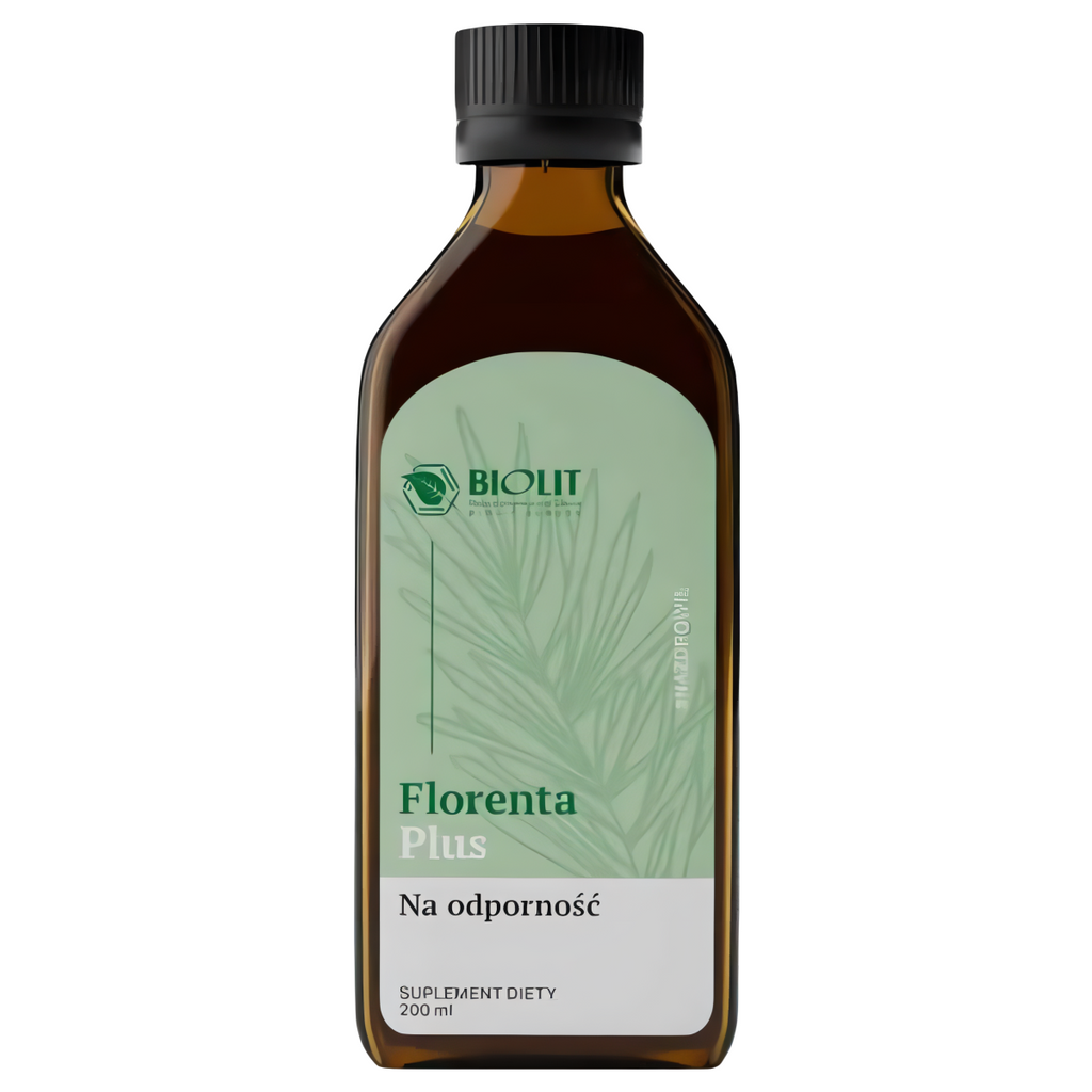 Florenta Plus Jodła biała BIOLIT - Wsparcie odporności z Gór Ałtaju - 200 ml