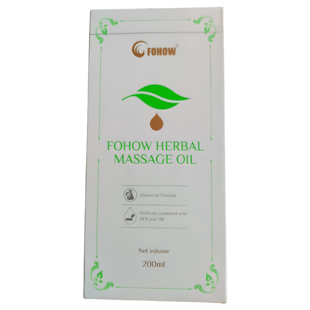 HERBAL MASSAGE Oil Fohow - Olejek do masażu - 200 ml