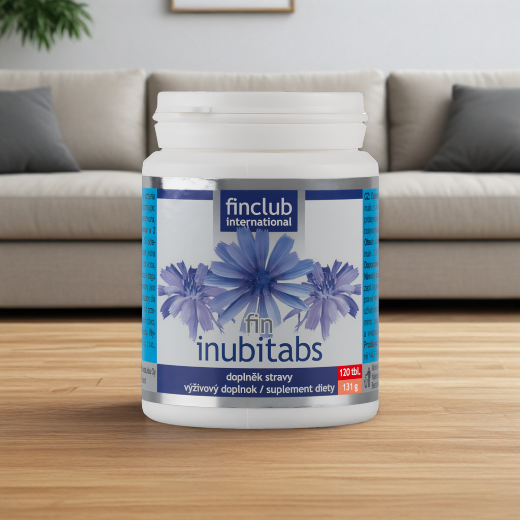 Inubitabs Finclub - Korzeń cykorii - 120 tabletek