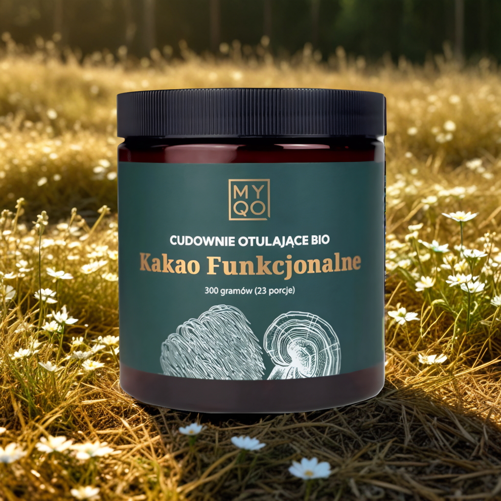 Kakao Funkcjonalne Myqo - Cudownie otulające BIO - 300 g