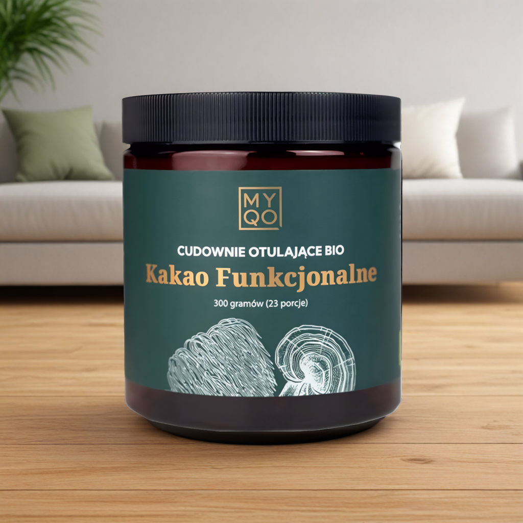 Kakao Funkcjonalne Myqo - Cudownie otulające BIO - 300 g