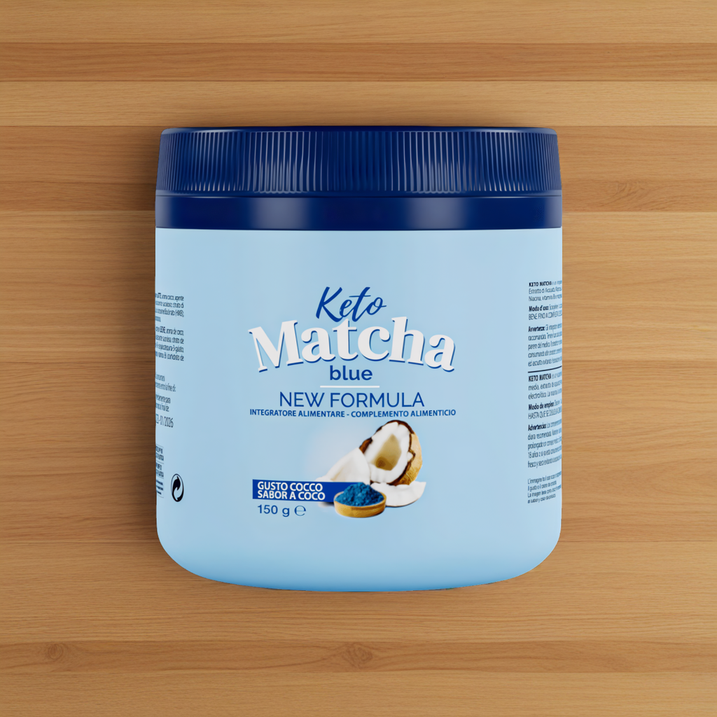 Keto Matcha Blue La Crea - Wspomaga proces odchudzania - 150 g