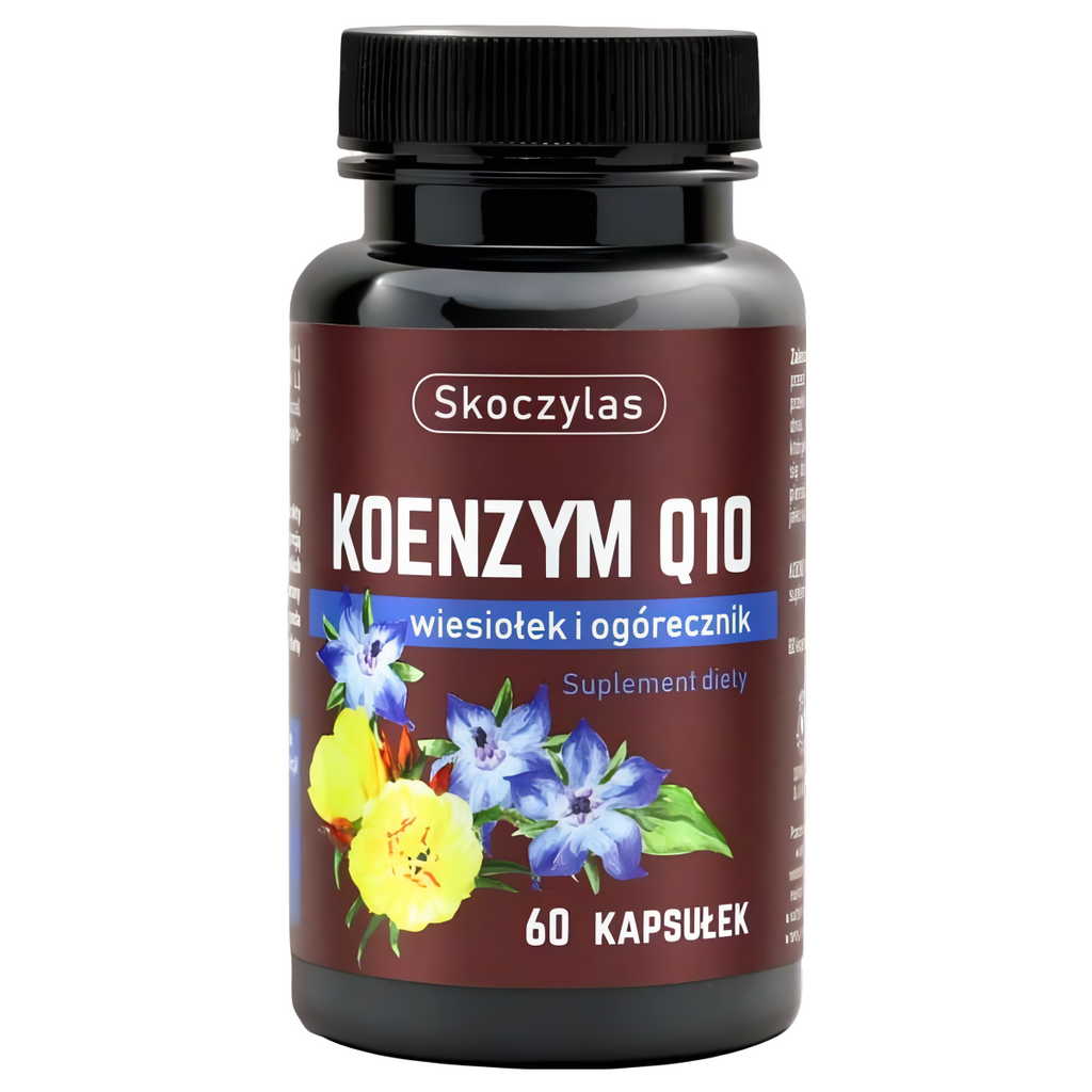 Koenzym Q10 wiesiołek i ogórecznik Skoczylas - 60 kapsułek