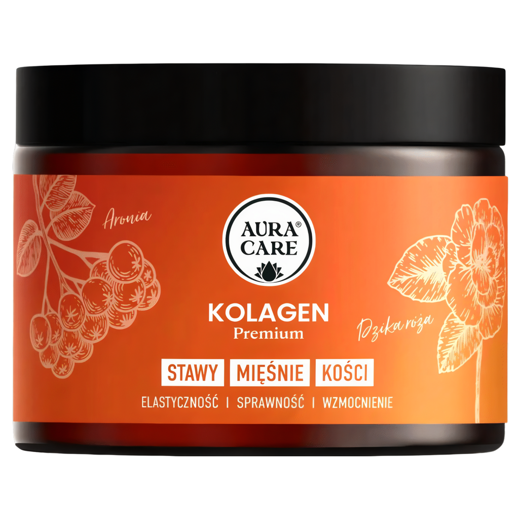 Kolagen premium aktywność Aura Care - Wsparcie mięśni i stawów - 200 g