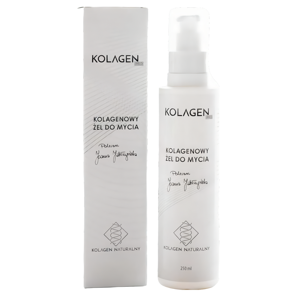 Kolagenowy Żel Do Mycia Kolagen PRO - Idealnie czysta, gładka i piękna skóra - 250 ml