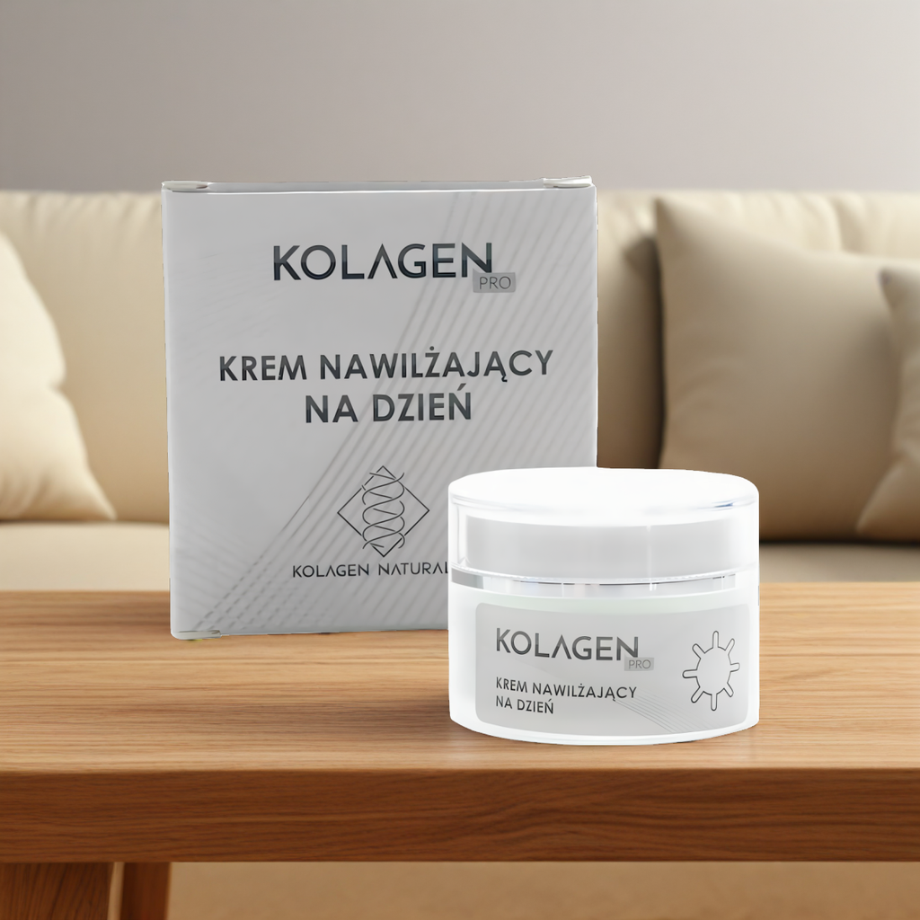 Krem nawilżający do twarzy na dzień Kolagen PRO - 50 ml