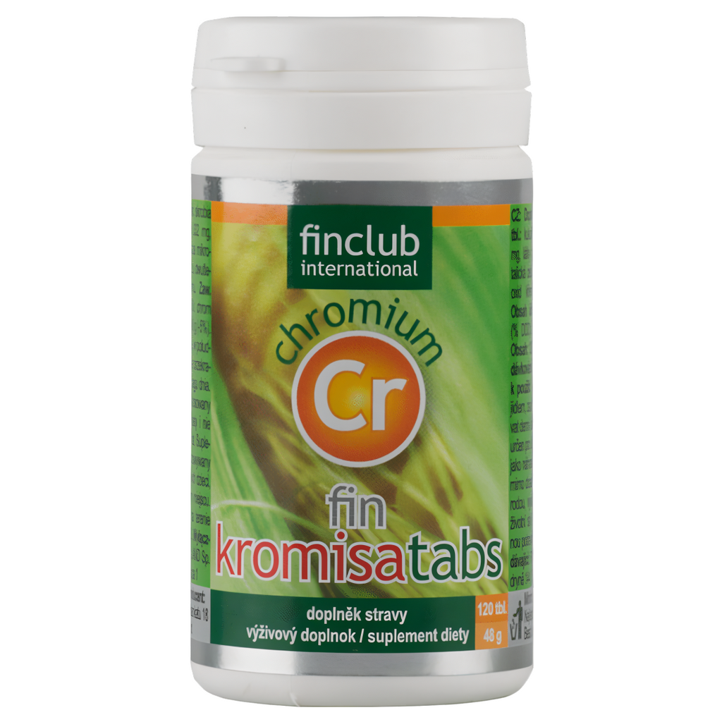Kromisatabs Finclub - Źródło chromu - 120 tabletek