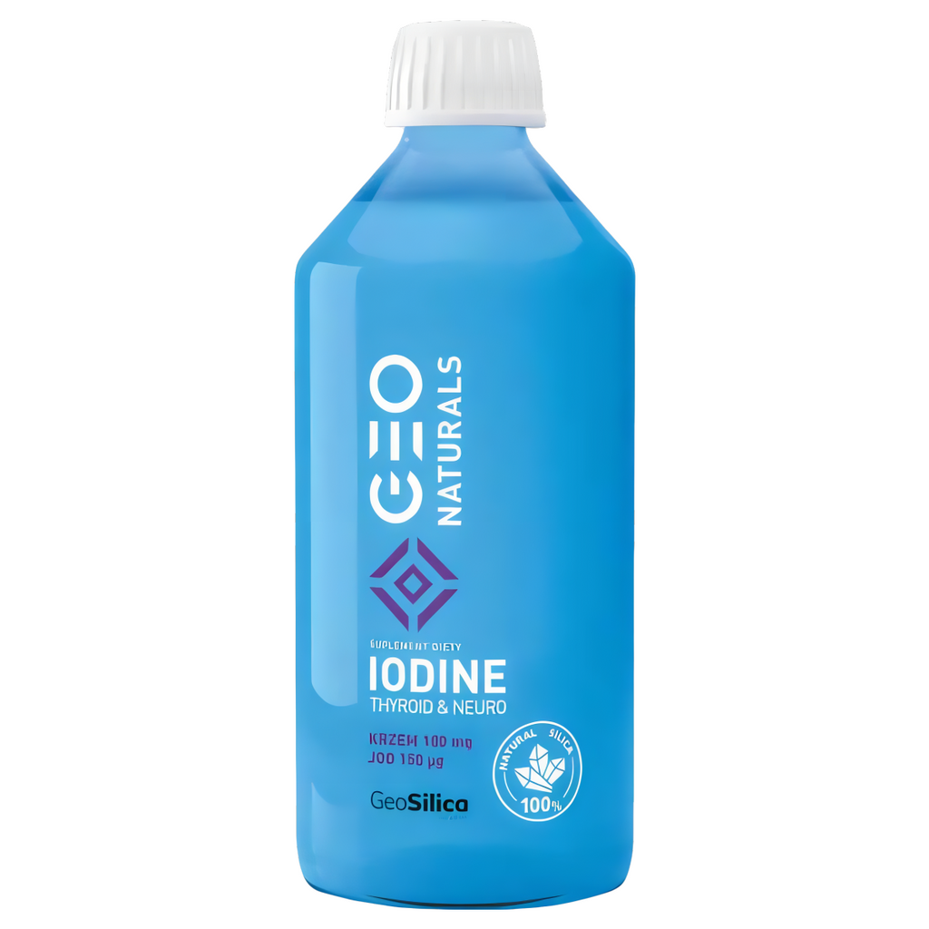 Krzem 100 mg + Jod 150 µg Geonaturals SILICA IODINE Aliness – 500 ml
