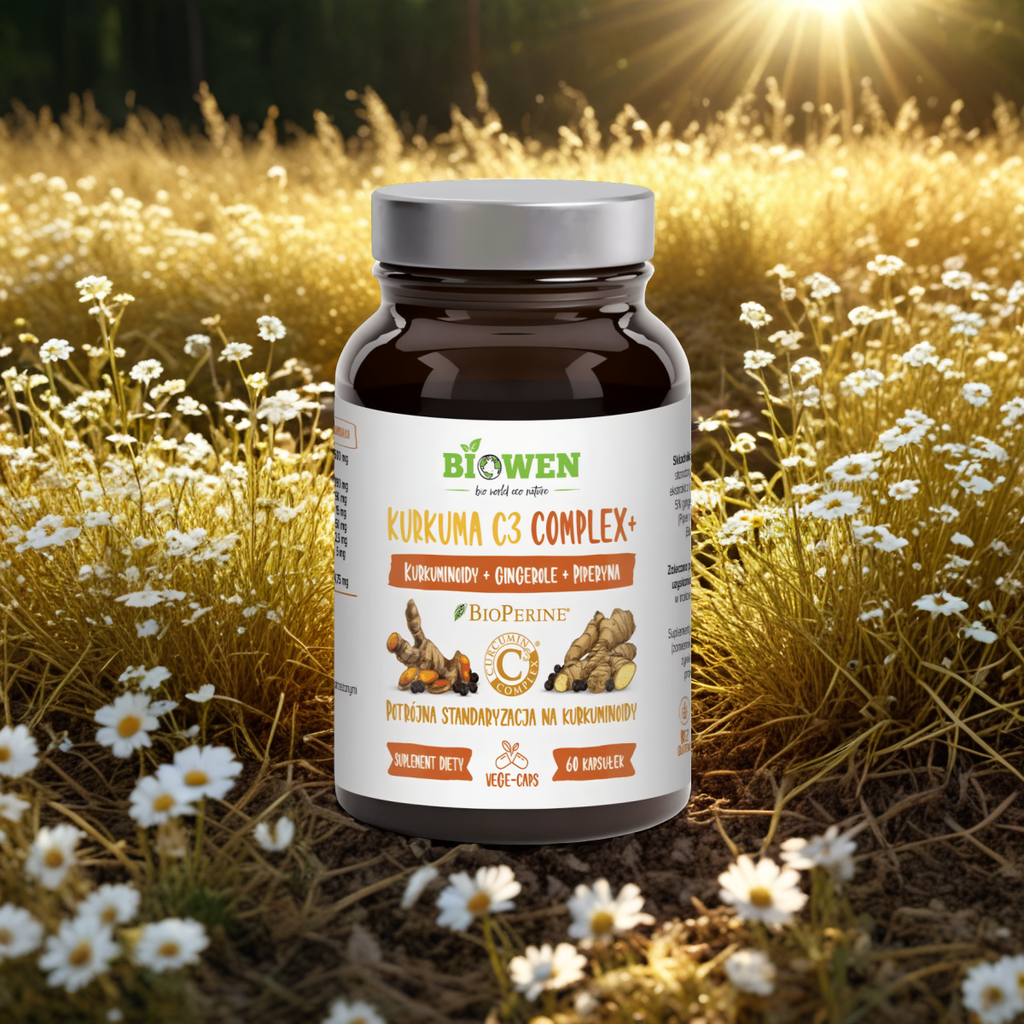 Kurkuma C3 Complex Biowen - Wsparcie organizmu - 60 kapsułek