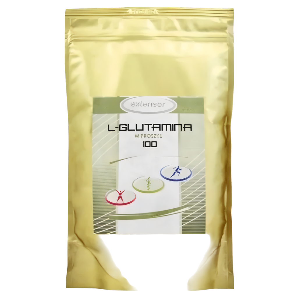 L-Glutamina 100 Extensor w proszku - Wzbogacona o witaminę B6 - 400 g