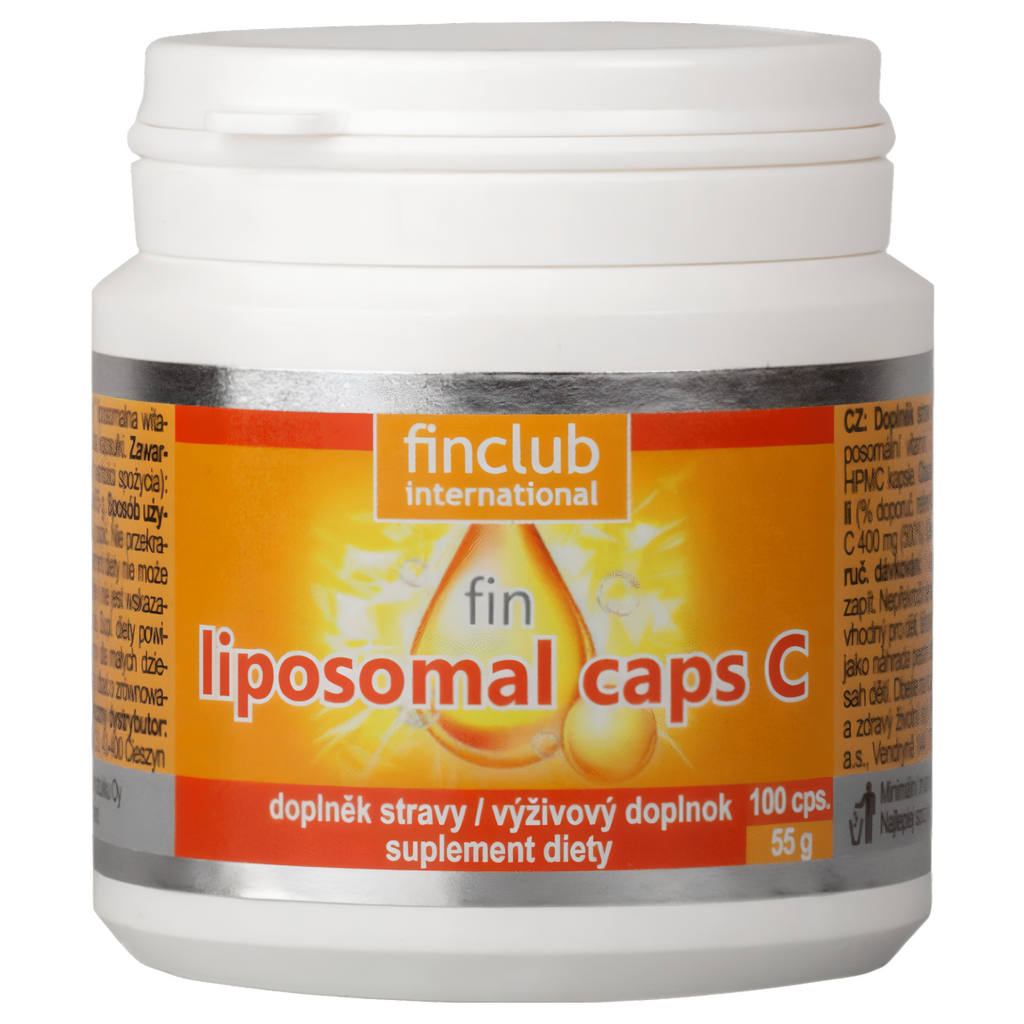 Liposomal caps C Finclub - Liposomalna witamina C - 100 kapsułek