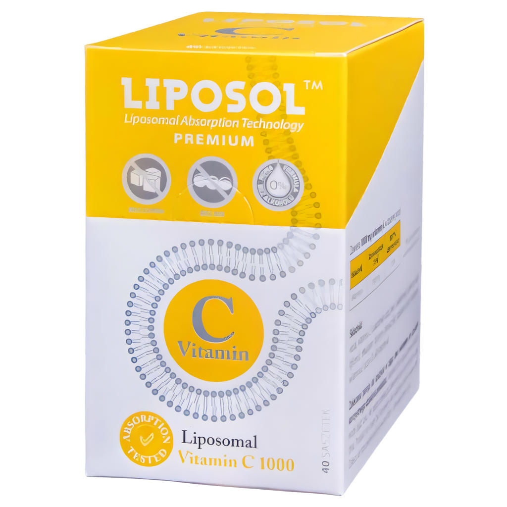 Liposomalna Witamina C 1000 LIPOSOL Aliness – Suplement diety w saszetkach – 40 saszetek