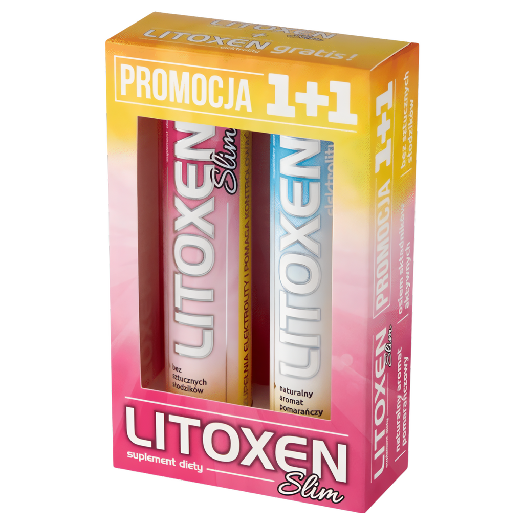Litoxen Slim Xenico Pharma - Hamuje głód - 2 x 20 tabletek musujących