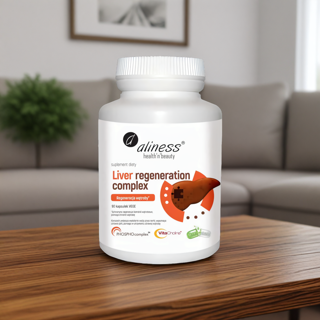 Liver regeneration complex Aliness - Regeneracja wątroby - 90 kapsułek
