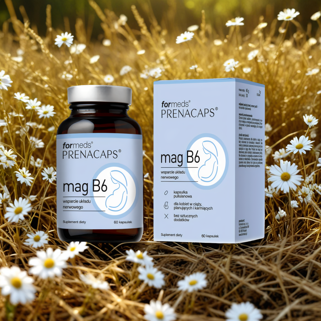 Mag B6 Formeds Prenacaps - Dla regulacji aktywności hormonalnej - 60 kapsułek