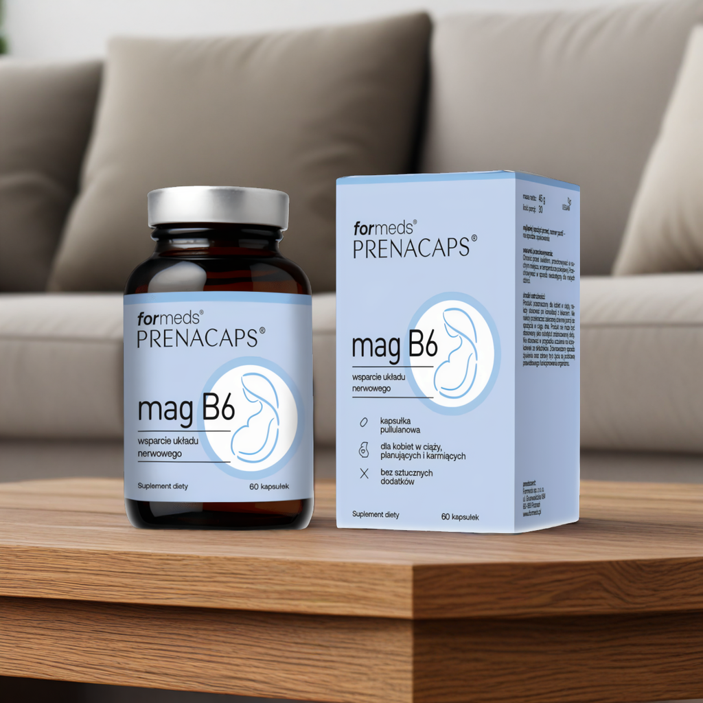 Mag B6 Formeds Prenacaps - Dla regulacji aktywności hormonalnej - 60 kapsułek