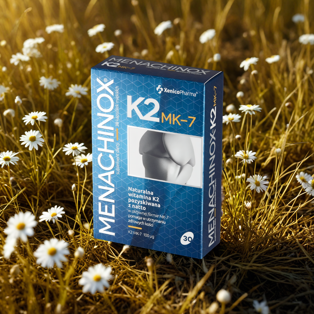Menachinox K2 Xenico Pharma - Źródło naturalnej witaminy - 30 kapsułek