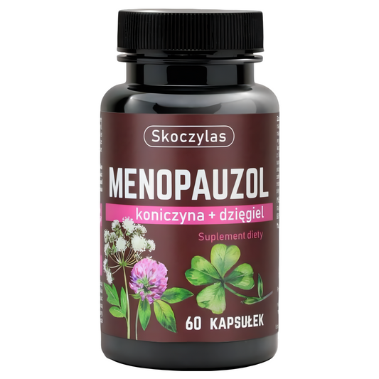 Menopauzol Koniczyna + dzięgiel Skoczylas - 60 kapsułek