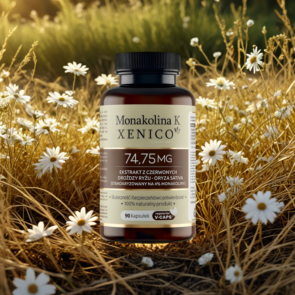 Monakolina K Xenico Pharma - Cholesterol - 90 kapsułek