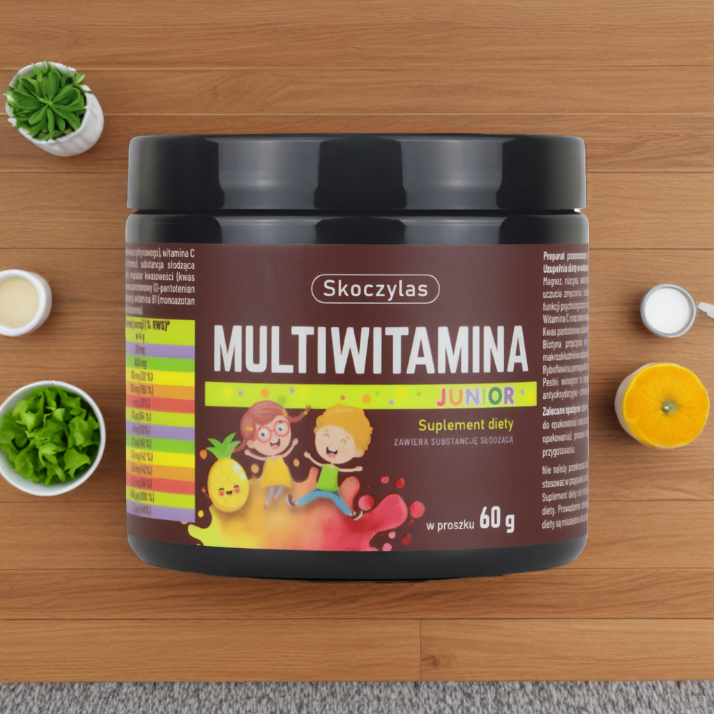 Multiwitamina junior Skoczylas - Witaminy dla dzieci - 60 g