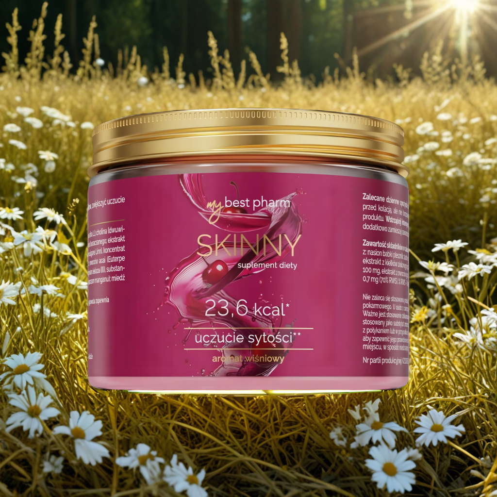 MyBestSkinny Suplement diety wspomagający odchudzanie MyBestPharm - 222 g