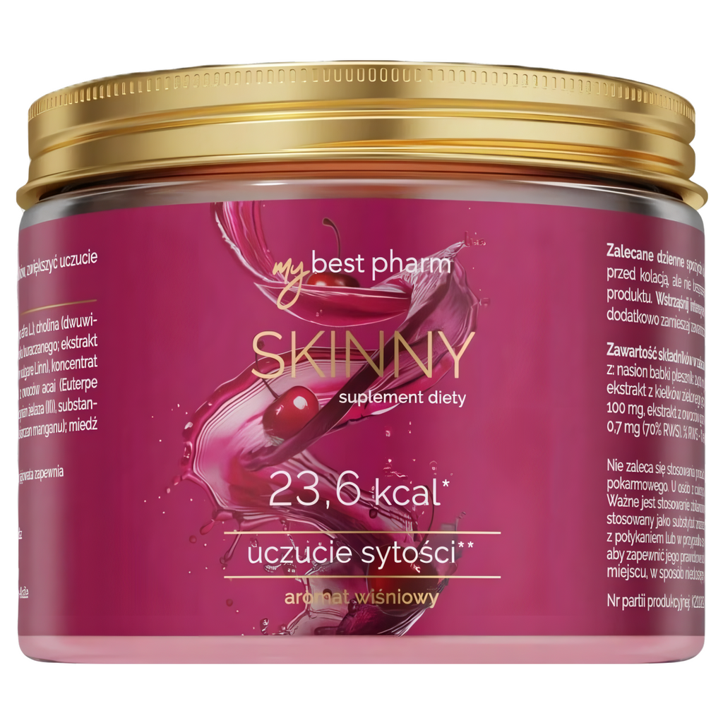 MyBestSkinny Suplement diety wspomagający odchudzanie MyBestPharm - 222 g