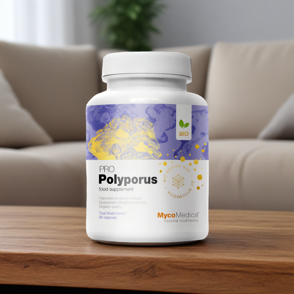 MycoMedica Polyporus PRO 30 % - Żagiew wielogłowa - 90 kapsułek