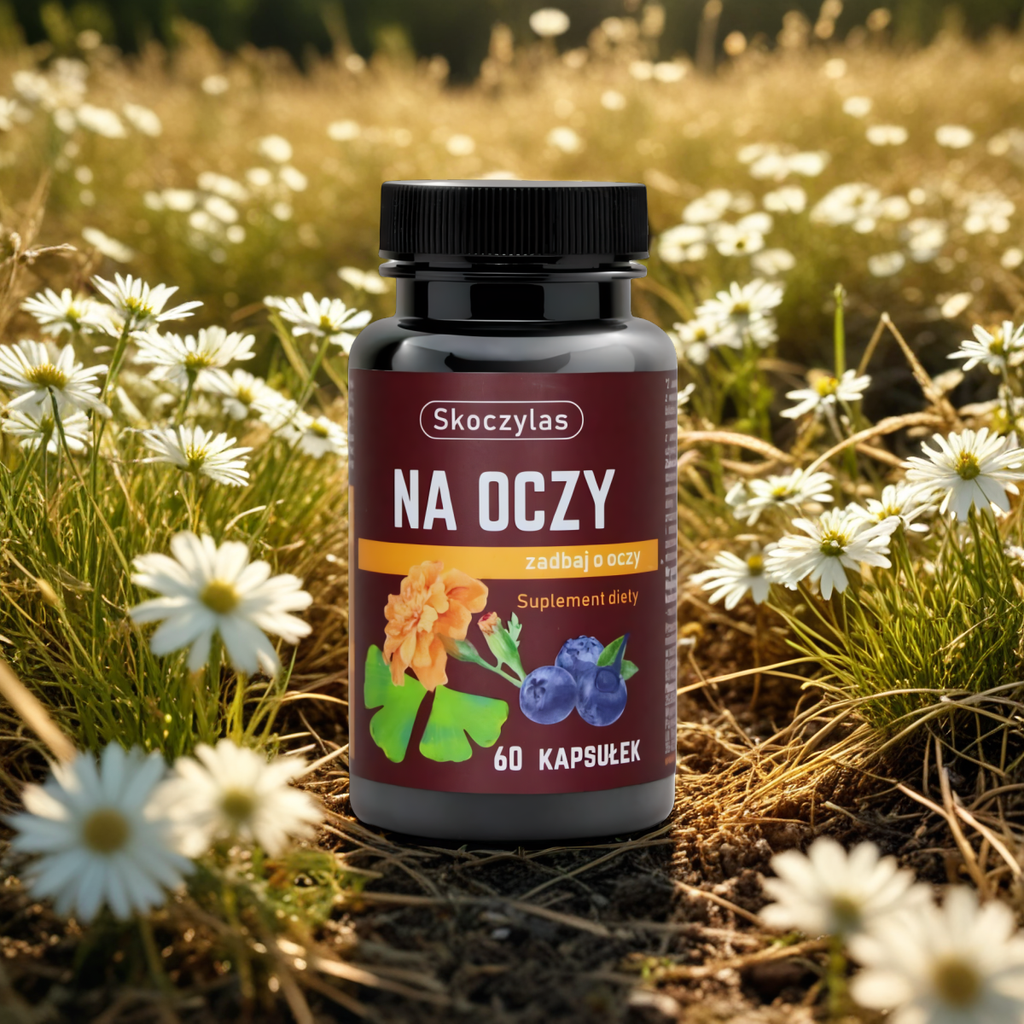 Na oczy Skoczylas - suplement diety wspomagający wzrok - 60 kapsułek