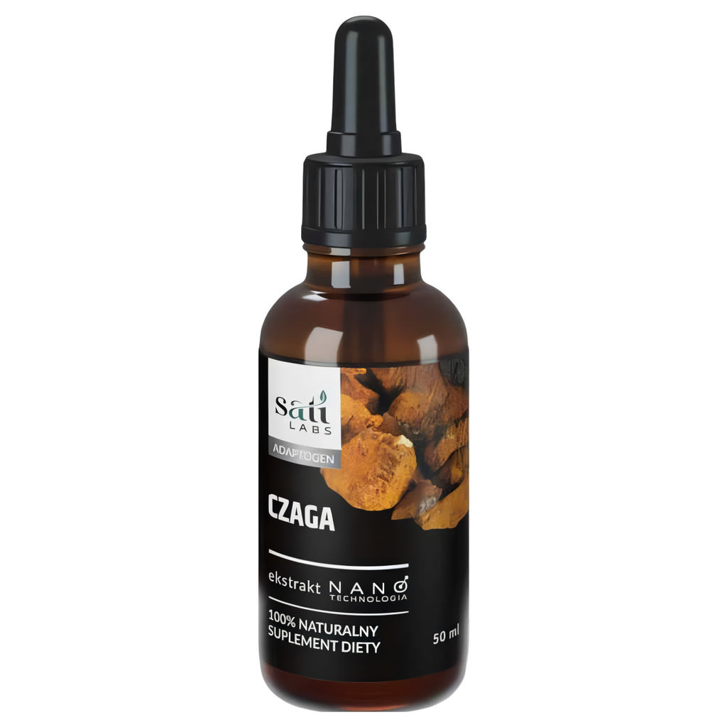 Nano Czaga SATI Labs - Wspomaga piękny wygląd skóry - 50 ml