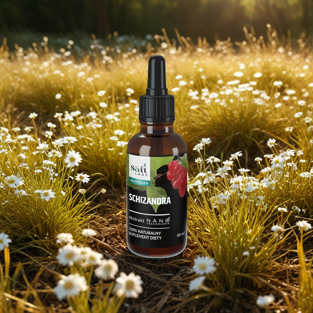 Nano Schizandra SATI Labs - Wspiera układ nerwowy - 50 ml