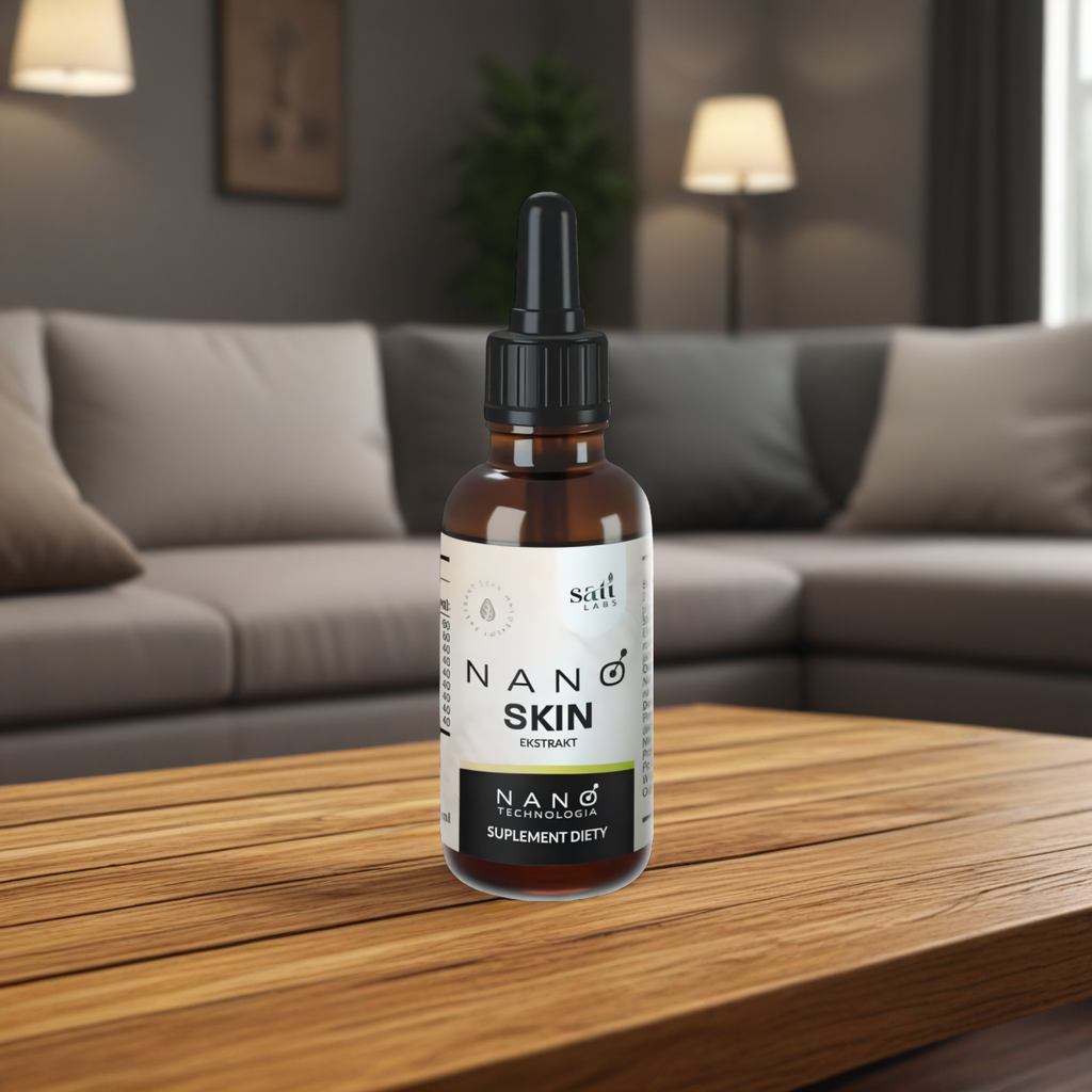 Nano Skin SATI Labs - Wspiera zdrową skórę, włosy i paznokcie - 50 ml