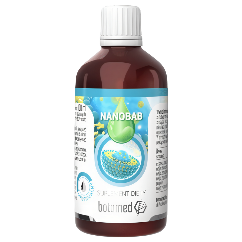NANOBAB Botamed - Liposamlna formuła na bazie ekstraktów roślinnych - 100 ml