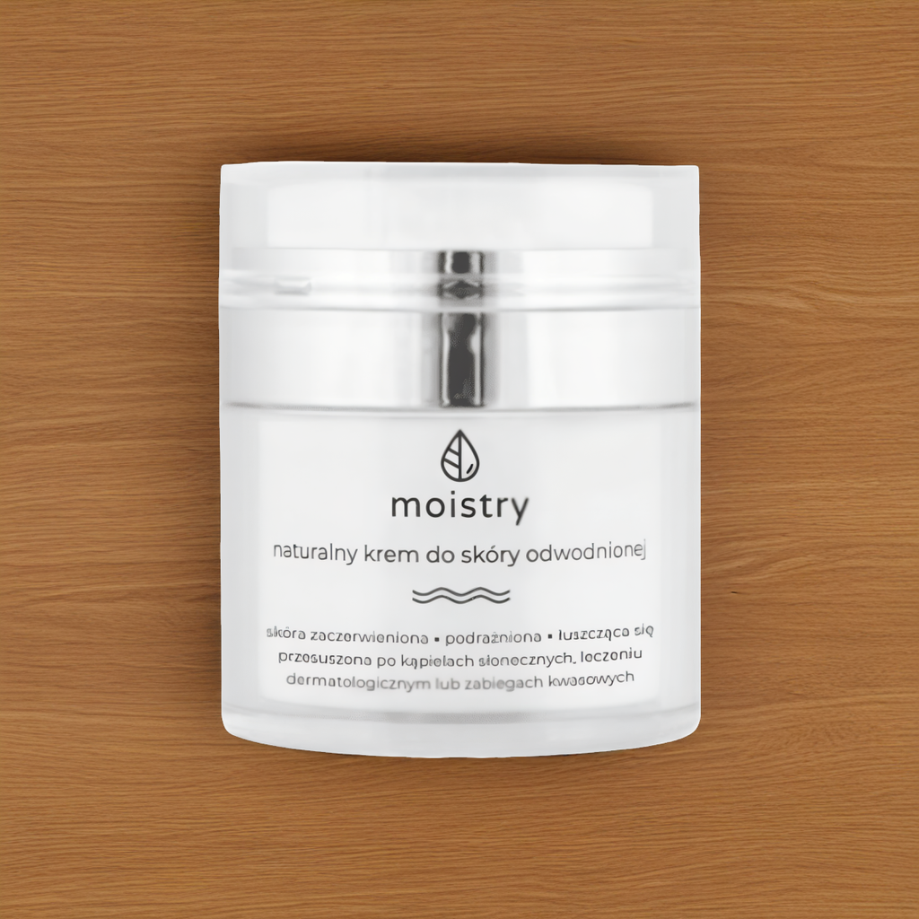 Naturalny krem do skóry odwodnionej Moistry - 15 ml- 50 ml (Pojemnosc: 15-ml)