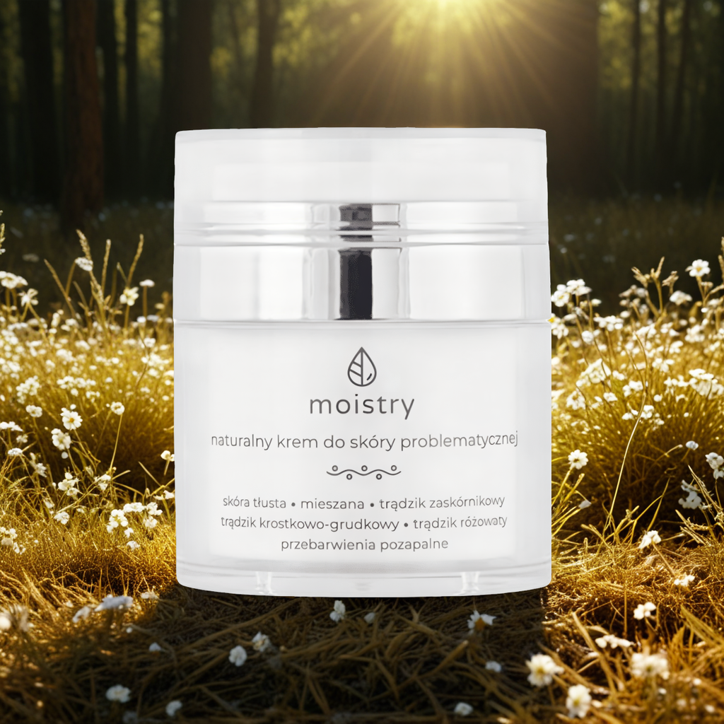 Naturalny krem do skóry problematycznej Moistry - 15 ml - 50 ml (Pojemnosc: 15-ml)