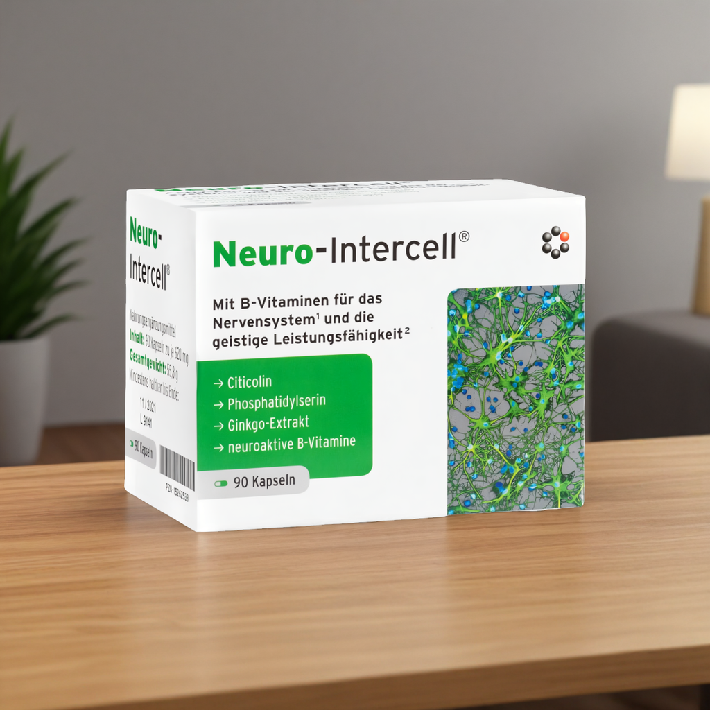 Neuro intercell Mitopharma - Wsparcie dla układu nerwowego - 90 kapsułek