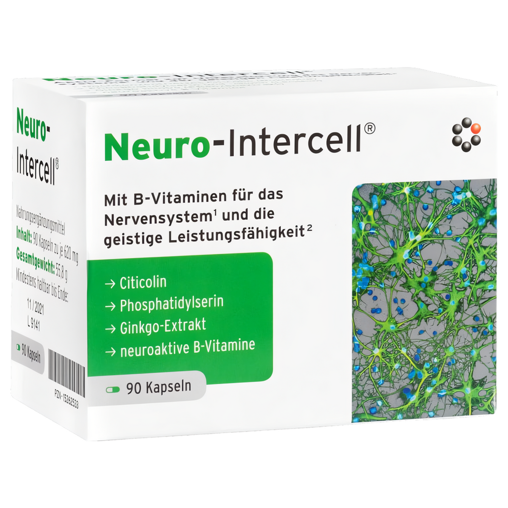 Neuro intercell Mitopharma - Wsparcie dla układu nerwowego - 90 kapsułek