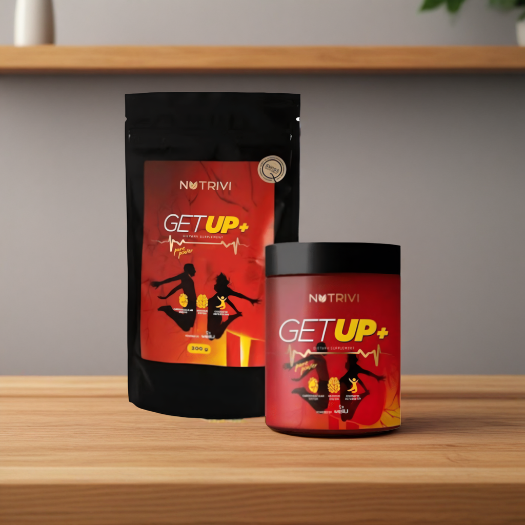 NUTRIVI Get UP WellU - Pobudza, dodaje energii - 100g, 200g (Pojemnosc: 100-g)