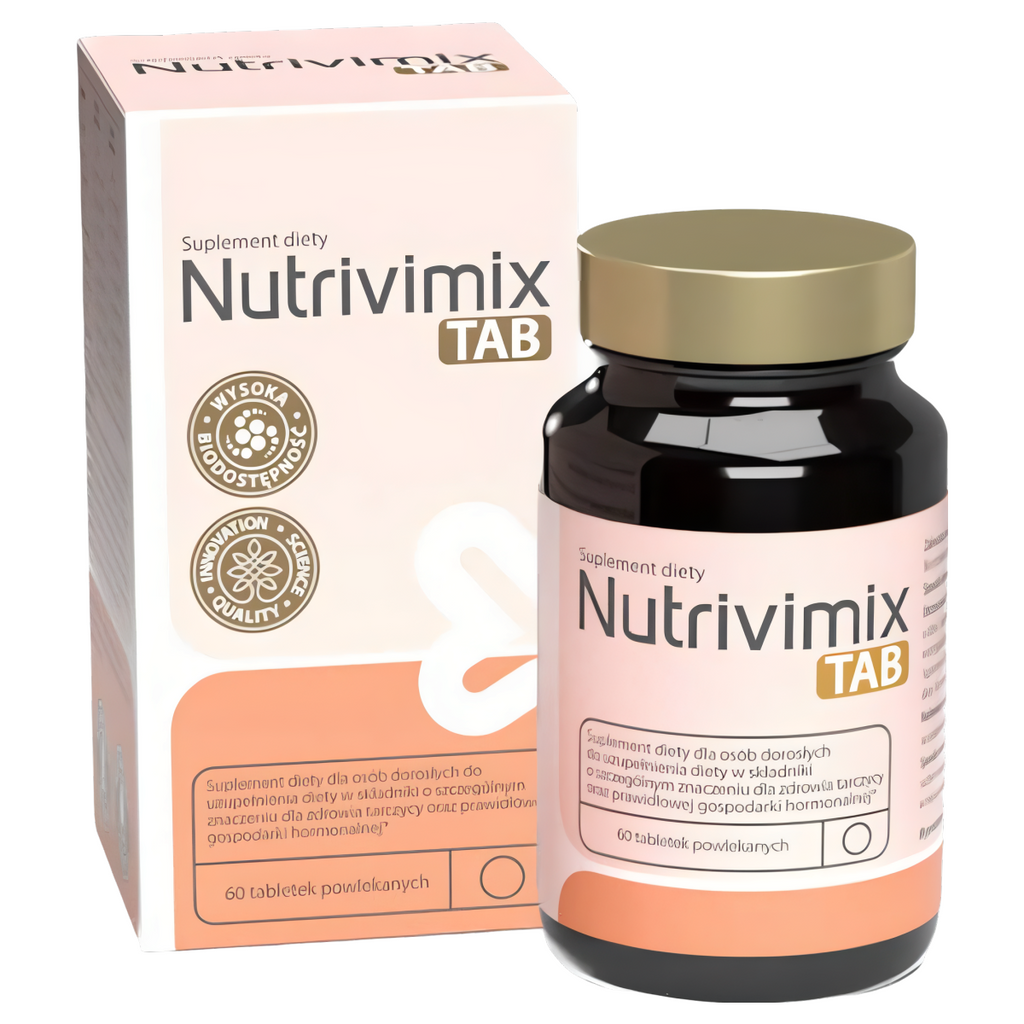 Nutrivimix TAB Witaminy i składniki mineralne dla zdrowia tarczycy - 60 tabletek